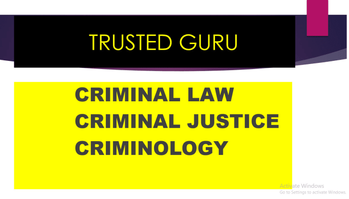 Gig Preview - Do criminology,  criminal law, and criminal justice