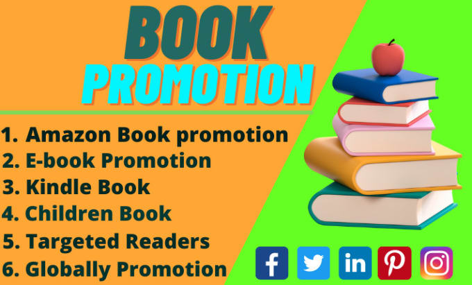 Gig Preview - Do amazon book promotion, ebook and amazon kindle book marketing