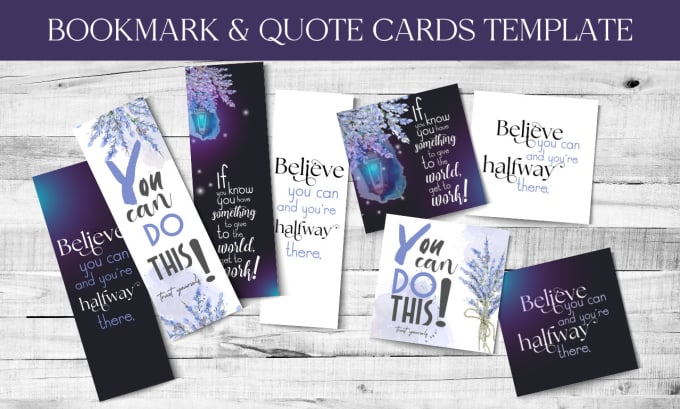 Gig Preview - Design scripture bookmark or quote cards with canva