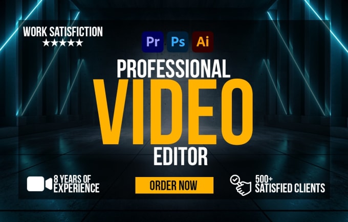 Gig Preview - Do professional video editing in 24 hours