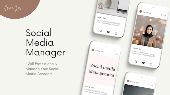 Gig Preview - Manage your business social media accounts