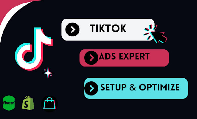 Gig Preview - Setup tik tok ads campaign, tiktok ads manager, manage tik tok ads