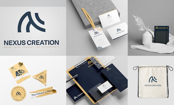 Gig Preview - Design or revamp a modern minimalist logo for small startups and brand guides