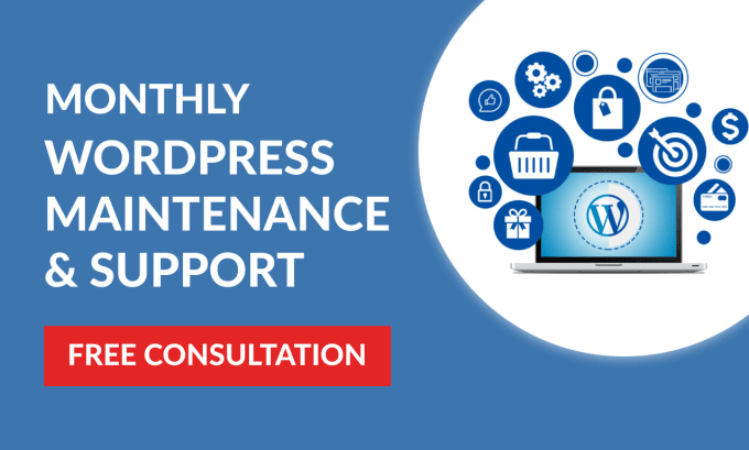 Gig Preview - Provide  wordpress website maintenance and fix issues