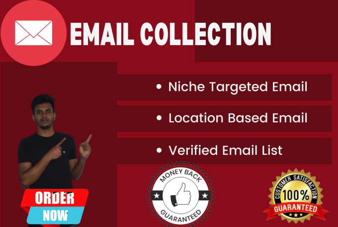 Gig Preview - Collect emails, bulk emails, and email marketing services