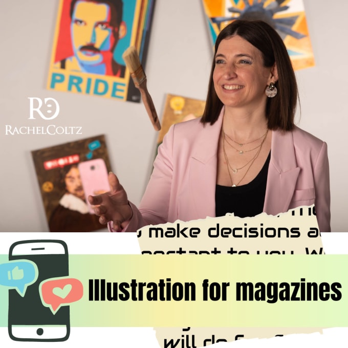 Gig Preview - Create illustrations for articles and magazines