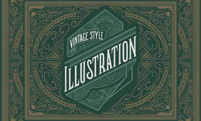 Gig Preview - Draw an amazing victorian vintage illustration