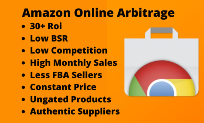 Gig Preview - Do amazon fba online arbitrage product research for USA