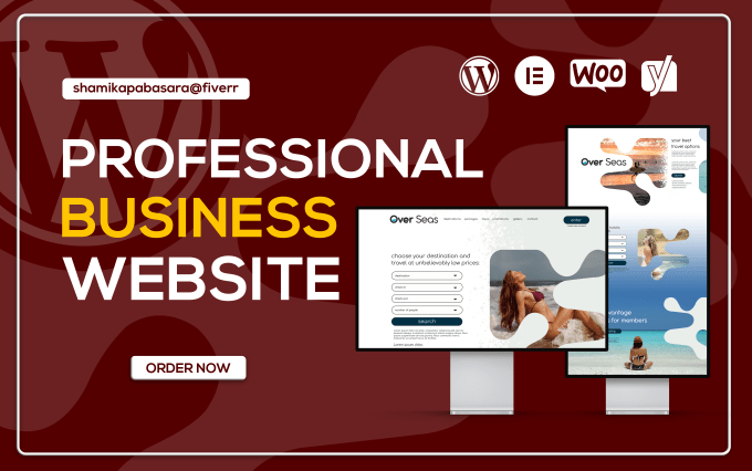 Gig Preview - Be wordpress business website developer wordpress developer