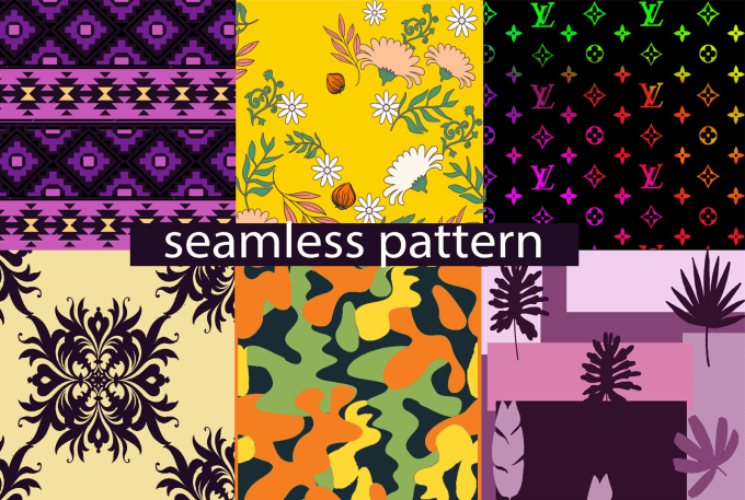 Gig Preview - Do seamless pattern design, textile pattern, fabric design