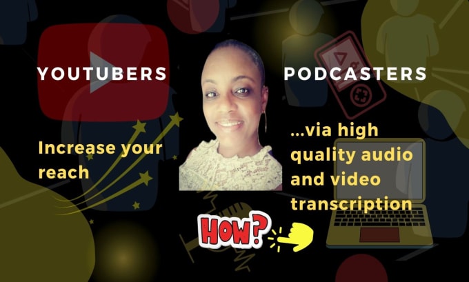 Gig Preview - Transcribe your youtube videos and podcasts verbatim