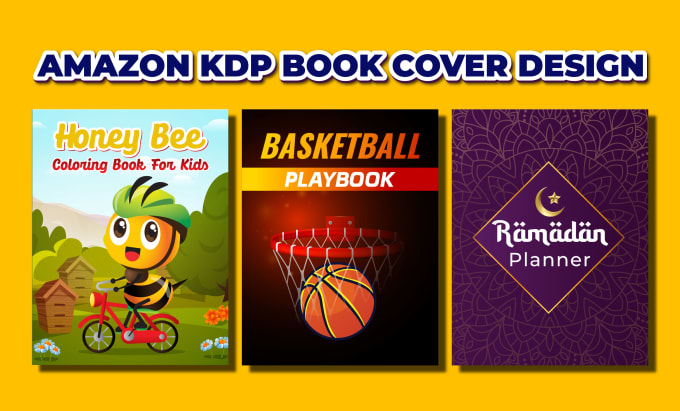 Gig Preview - Design amazon kdp book cover and kdp low content book