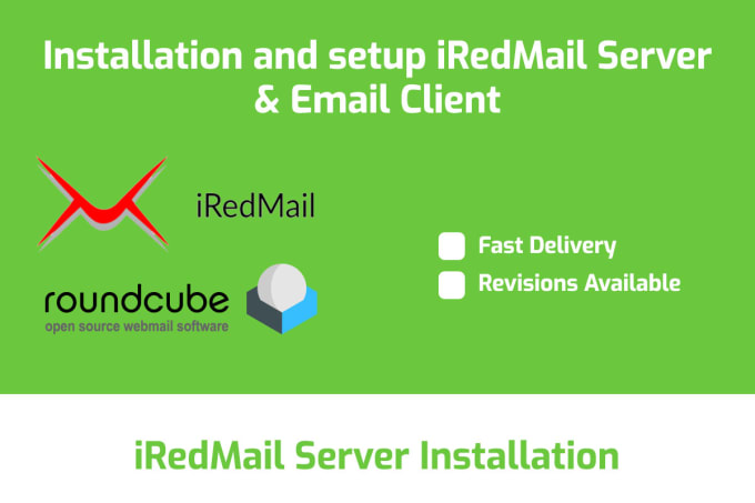 Gig Preview - Install and setup email servers such as iredmail