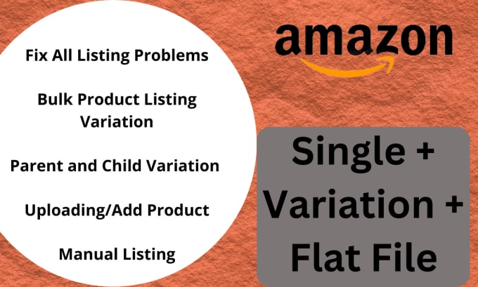 Gig Preview - Create amazon etsy walmart product listing and variation, fix listing issues