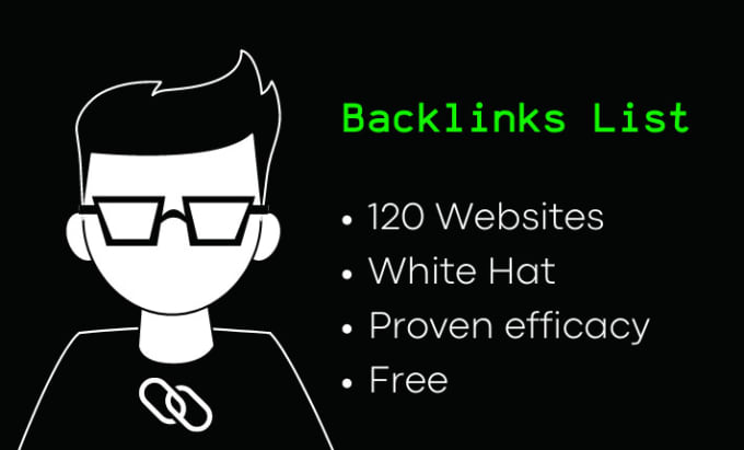 Gig Preview - Free SEO backlinks list 120 websites