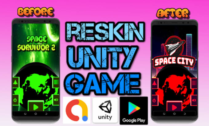 Gig Preview - Reskin your unity games and ready to publish