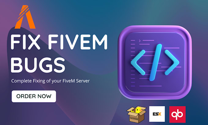 Gig Preview - Fix esx or qbcore bugs for your fivem server