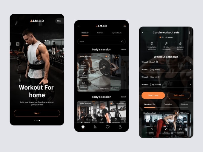 Bestseller - build fitness app,health app ,gym and work out app for android and ios