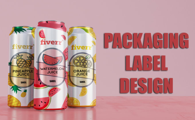 Gig Preview - Create winning product label and packaging designs