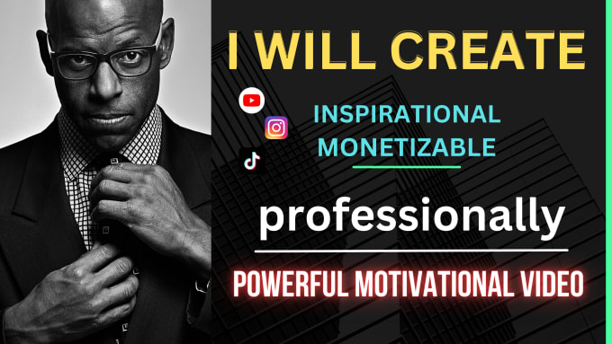 Bestseller - create motivational videos for youtube  professionally