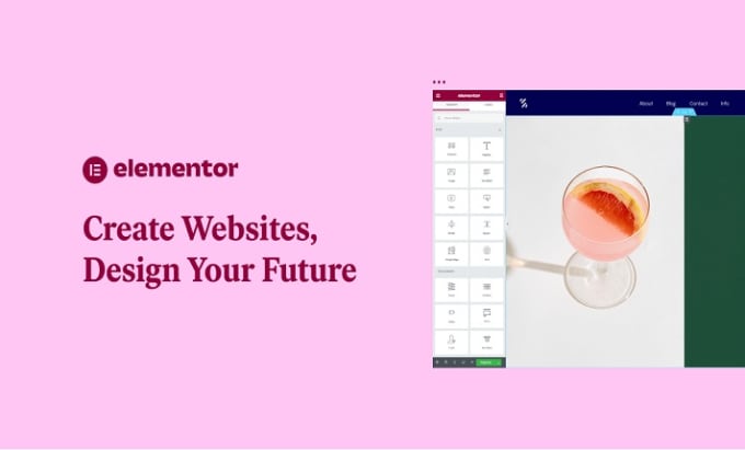 Gig Preview - Design websites with elementor