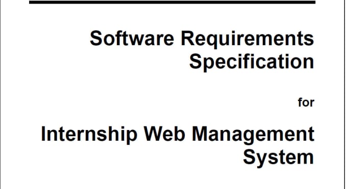 Gig Preview - Provide professional services in writing srs sdd and requirement gathering