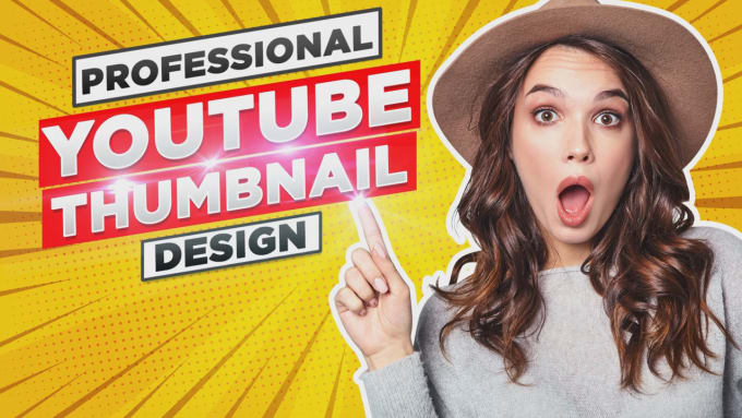 Gig Preview - Be your thumbnail designer and create youtube thumbnail