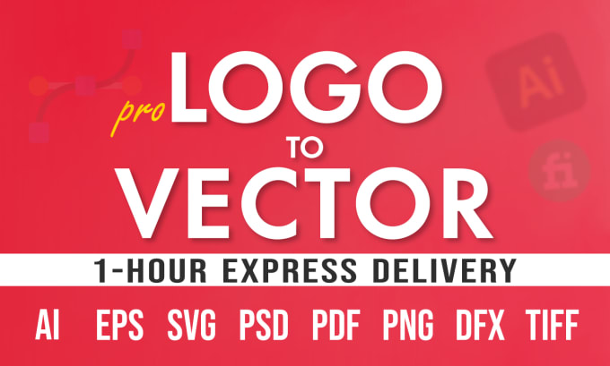 Gig Preview - Convert existing logo to vector, vector tracing, vectorize, recreate, redraw