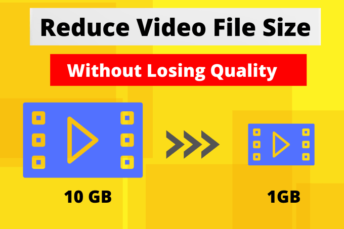 Gig Preview - Compress or reduce video file size without losing quality