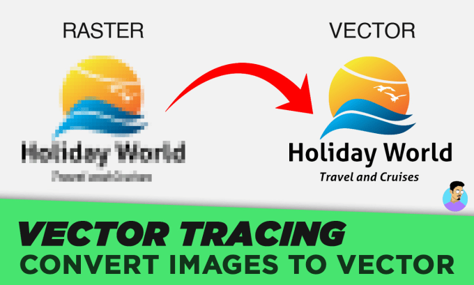 Gig Preview - Vector tracing and convert logo to vector professionally