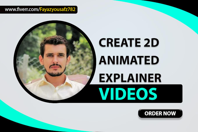 Gig Preview - Create 2d animated course videos or animated explainer video