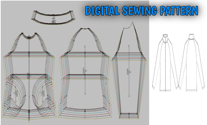 Gig Preview - Make sewing pattern and marker for your clothes