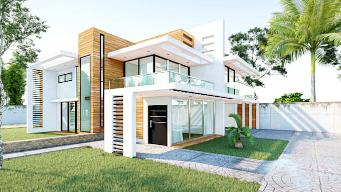 Gig Preview - Design realistic architectural model in sketchup and rendering