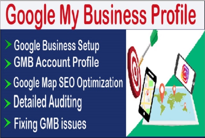 Gig Preview - Create a google my business listing profile, gmb account audit of maps local SEO