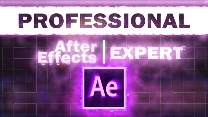 Gig Preview - Do any editing in after effects professionally