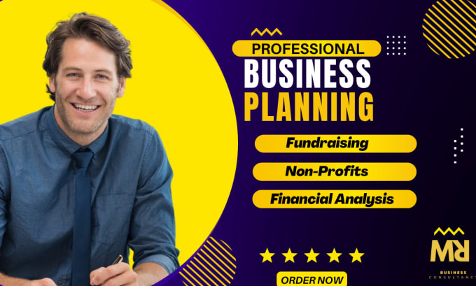 Gig Preview - Write a business plan for a nonprofit organization and fundraisings