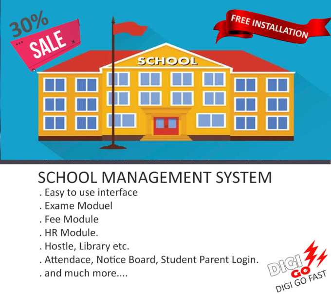 Gig Preview - Provide advanced school management system with customization