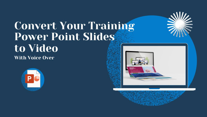 Gig Preview - Turn your powerpoint slides into a learning video