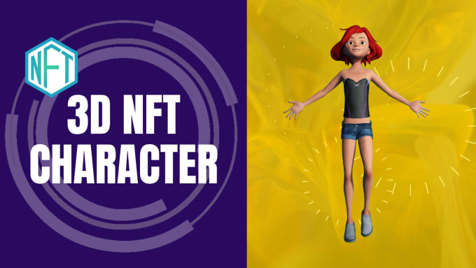 Gig Preview - Make 3d nft characters