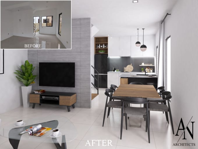 Gig Preview - Do realistic virtual staging for your listing