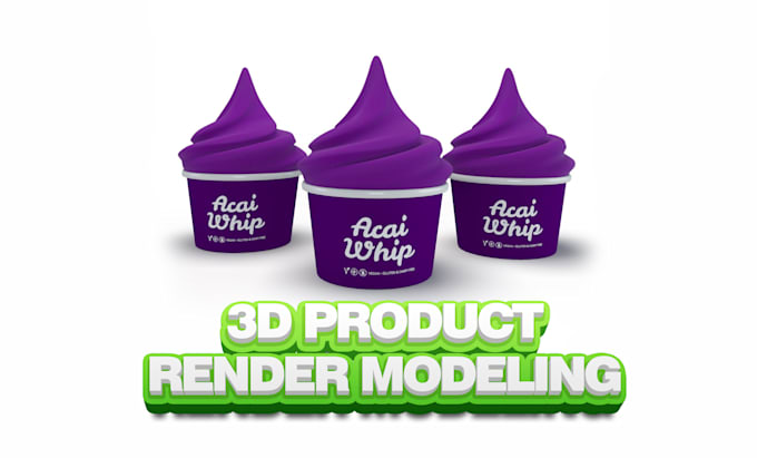 Gig Preview - Make 3d render for amazon, ebay, ecommerce etc