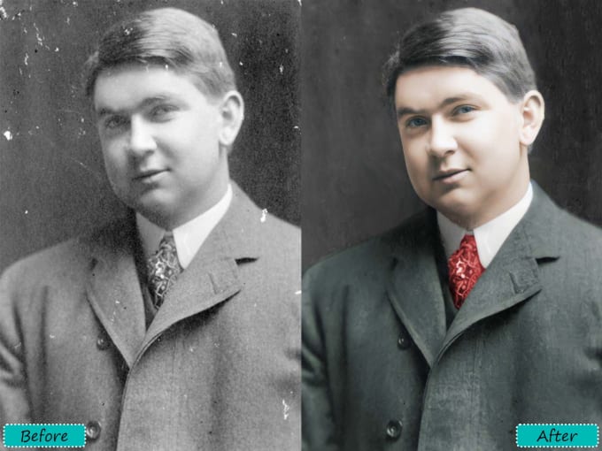 Gig Preview - Recolor and restore your old photos