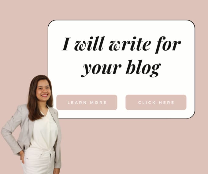 Gig Preview - Write for your blog