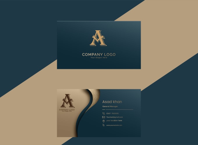 Gig Preview - Design outstanding business card design print ready