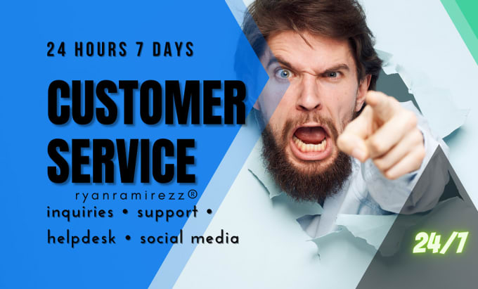 Gig Preview - Be your customer service super star