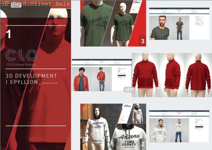 Gig Preview - Do 3d clothing simulation in clo 3d, vstitcher browzwear