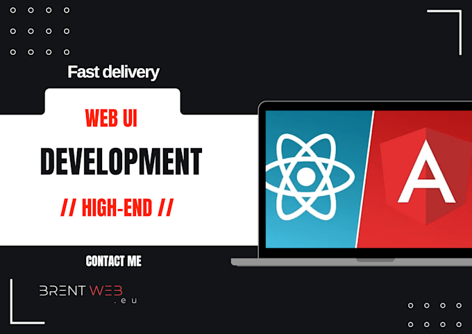 Gig Preview - Develop a high end web app in react, nextjs or angular