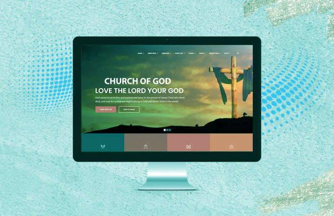 Gig Preview - Create a wordpress website for your church