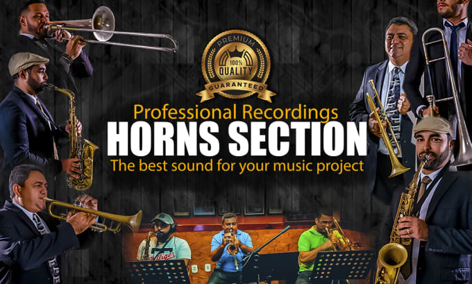 Bestseller - record a professional horns session for your project