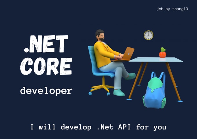 Gig Preview - Develop an aspnet mvc, core web app or web API for you